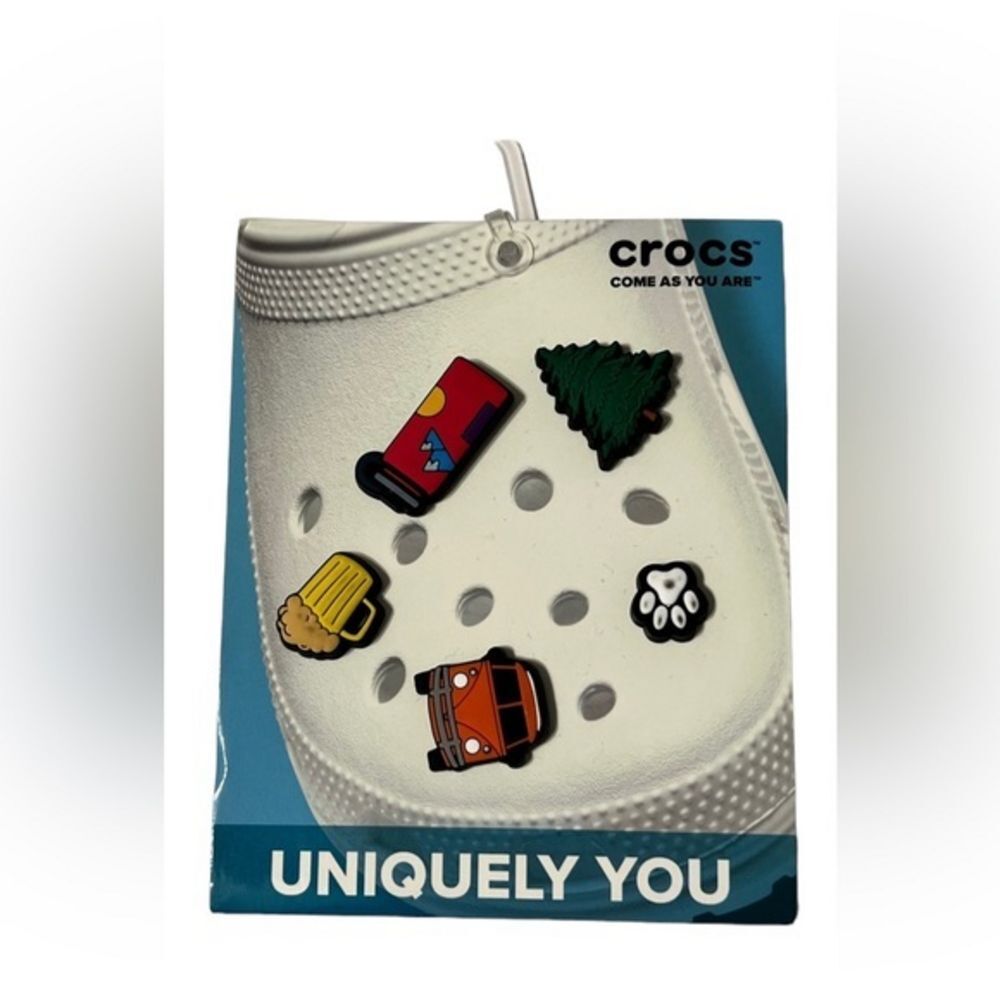 New Crocs Jibbitz‎ Outdoor Vacay Charms 5-Pack